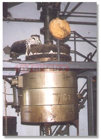 Heating Jacket asused in the plant